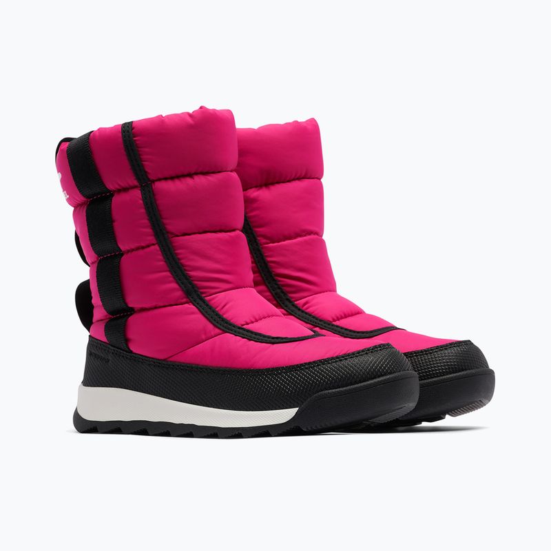 Sorel Outh Whitney II Puffy Mid junior hócsizma kaktusz rózsaszín/fekete 9