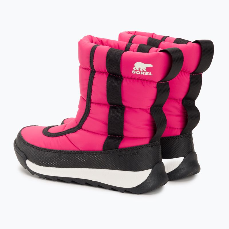 Sorel Outh Whitney II Puffy Mid junior hócsizma kaktusz rózsaszín/fekete 3