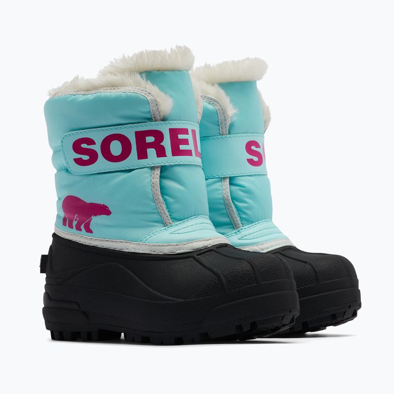 Sorel Snow Commander junior hócipő ocean surf/cactus pink 9