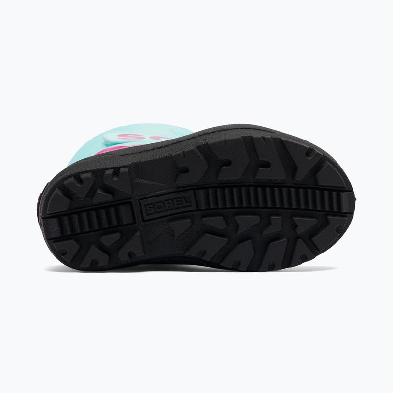 Sorel Snow Commander junior hócipő ocean surf/cactus pink 12