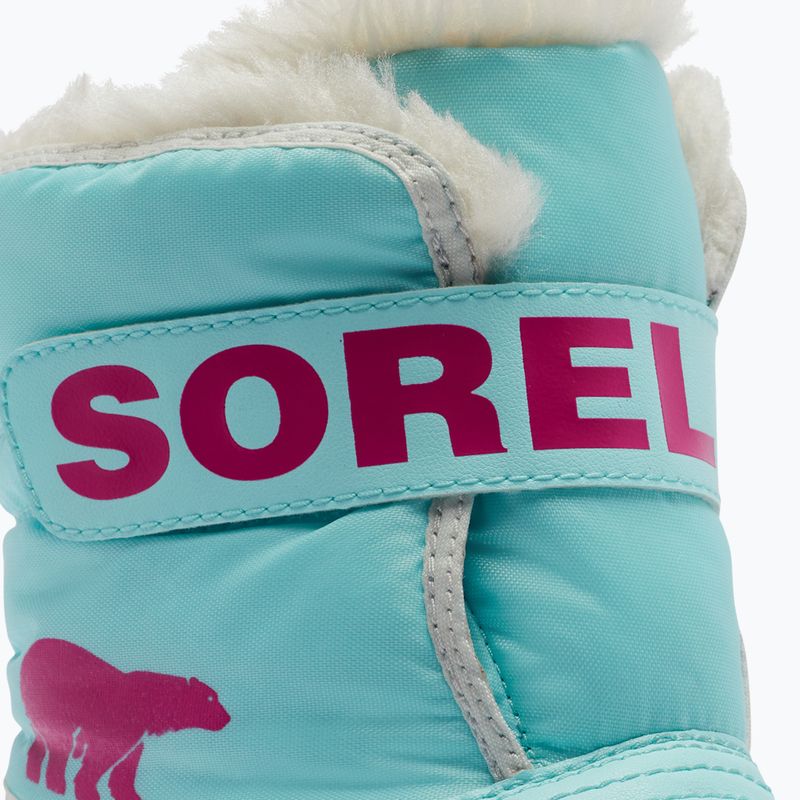 Sorel Snow Commander junior hócipő ocean surf/cactus pink 13