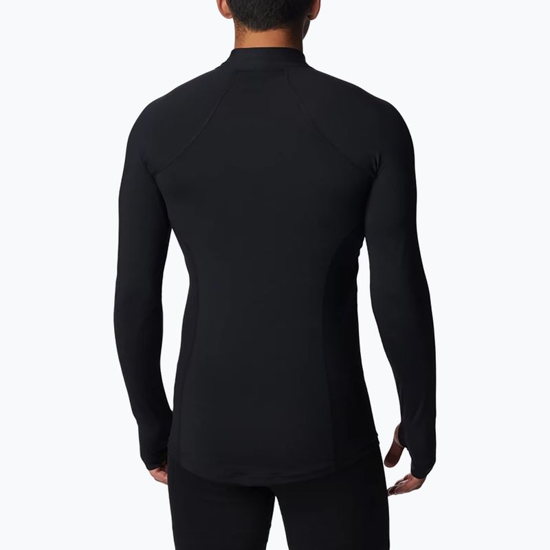 Férfi termoaktív pulóver Columbia Midweight Stretch fekete 2