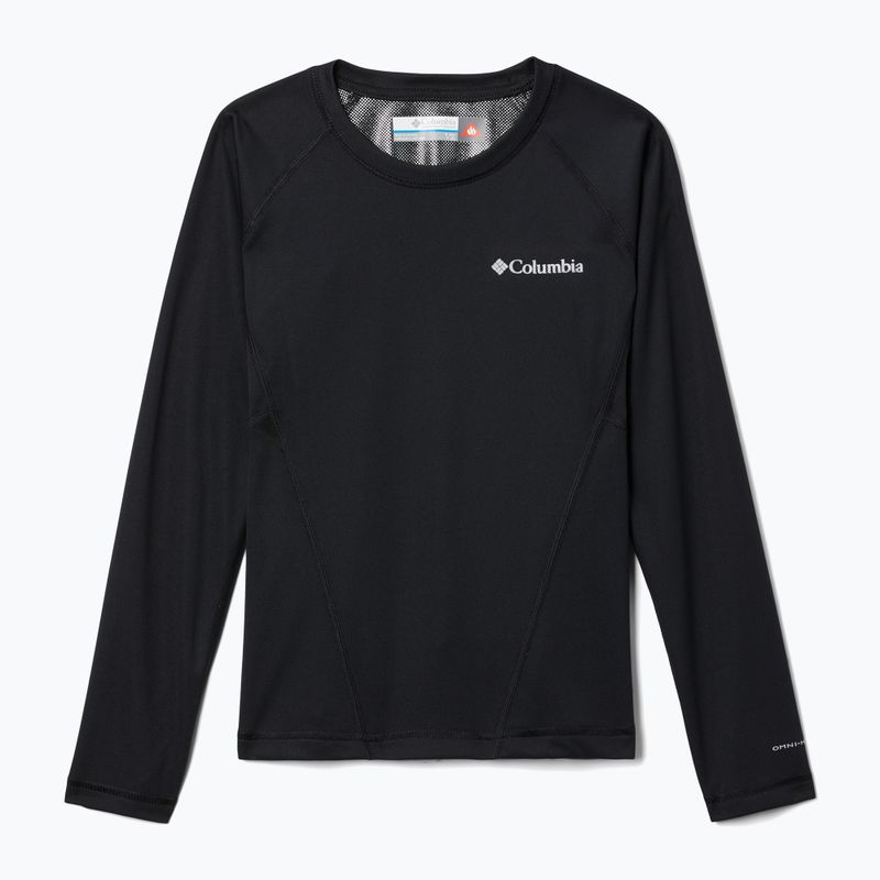 Longsleeve termoaktywny dziecięcy Columbia Midweight Crew 2 black