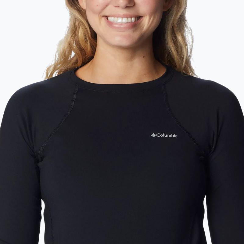Női termoaktív pulóver Columbia Midweight Stretch fekete 4
