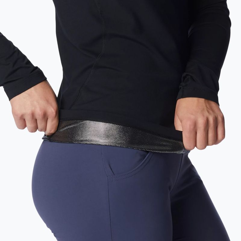 Női Columbia Midweight Stretch thermo hosszú ujjú fekete 5