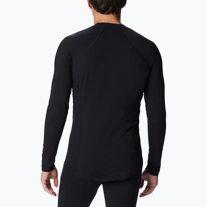 Férfi termoaktív pulóver Columbia Midweight Stretch fekete 2