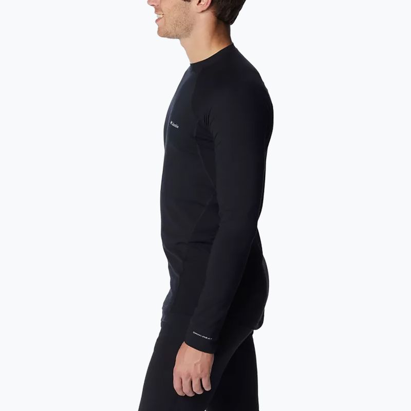 Férfi termoaktív pulóver Columbia Midweight Stretch fekete 3