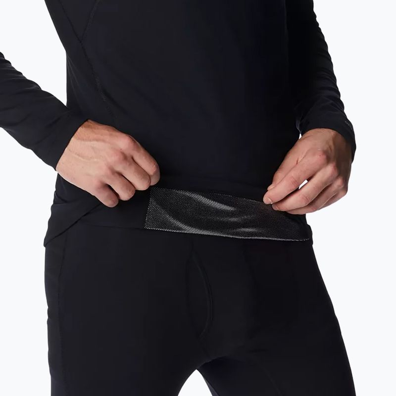 Férfi termoaktív pulóver Columbia Midweight Stretch fekete 5