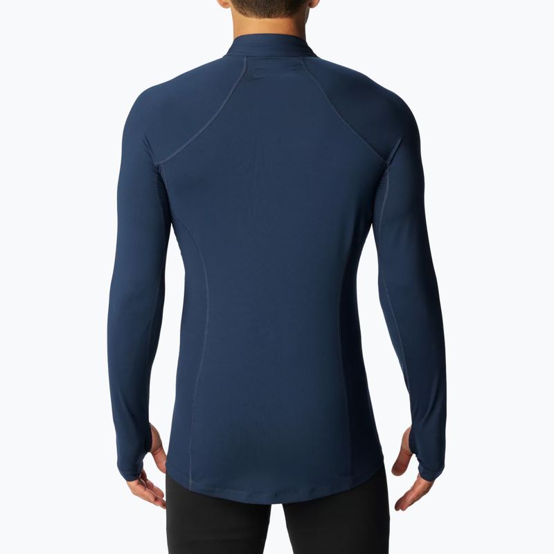 Férfi termoaktív pulóver Columbia Midweight Stretch collegiate navy 2