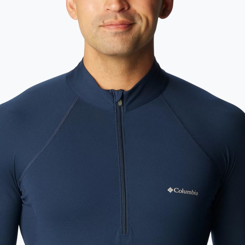 Férfi termoaktív pulóver Columbia Midweight Stretch collegiate navy 4