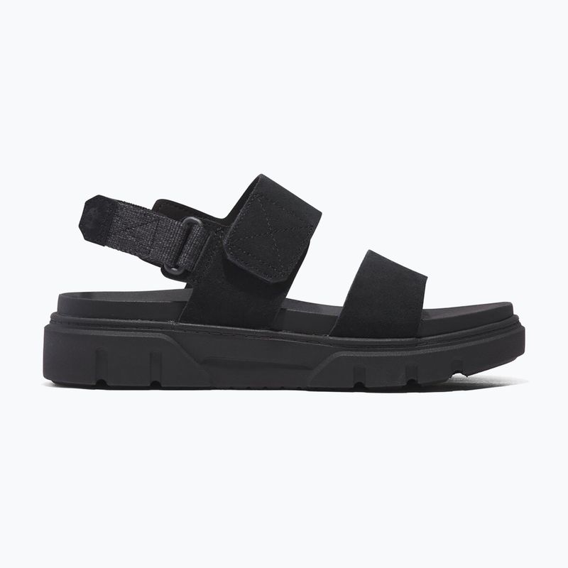 Női szandál Timberland Greyfield 2 Strap black suede 9