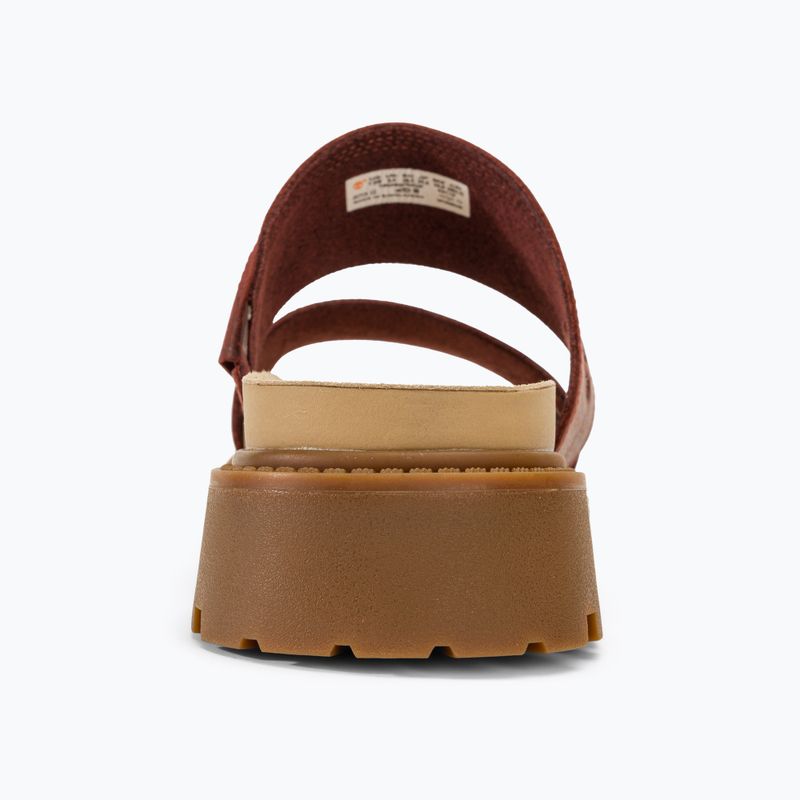 Női papucs Timberland Clairemont Way dark red full grain 6