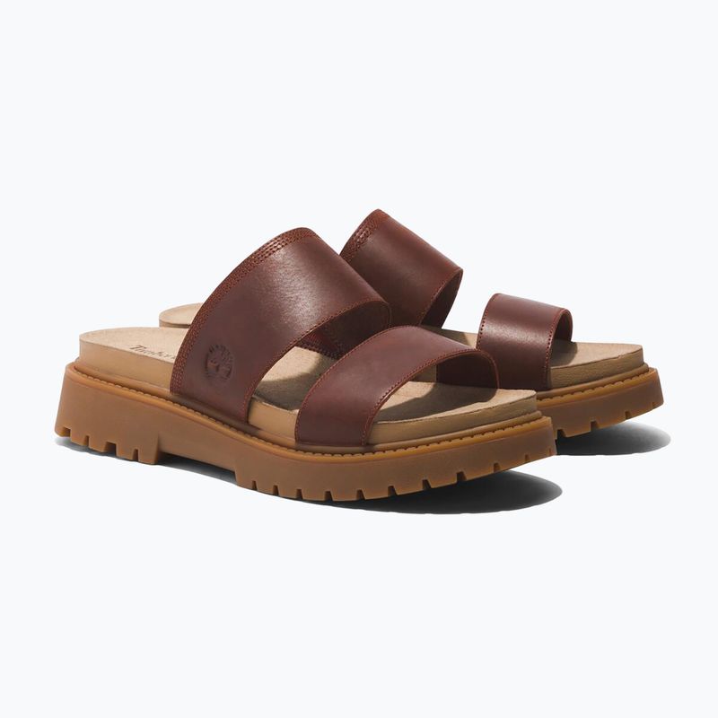 Női papucs Timberland Clairemont Way dark red full grain 11
