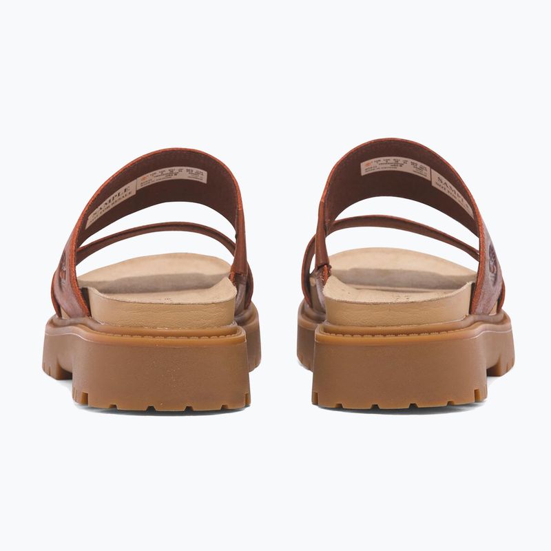 Női papucs Timberland Clairemont Way dark red full grain 13