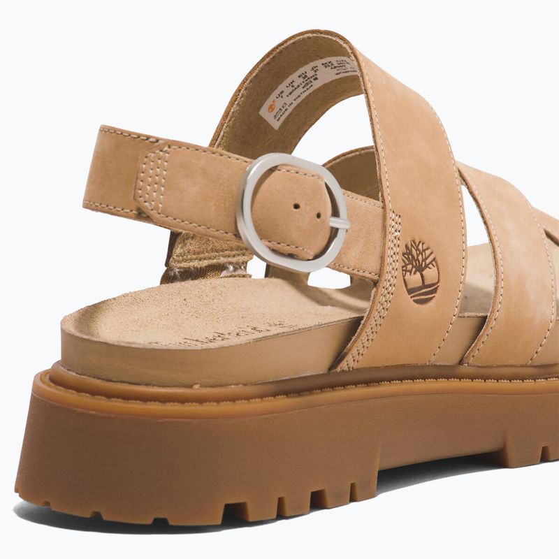 Női szandál Timberland Clairemont Way medium beige nubuk 8