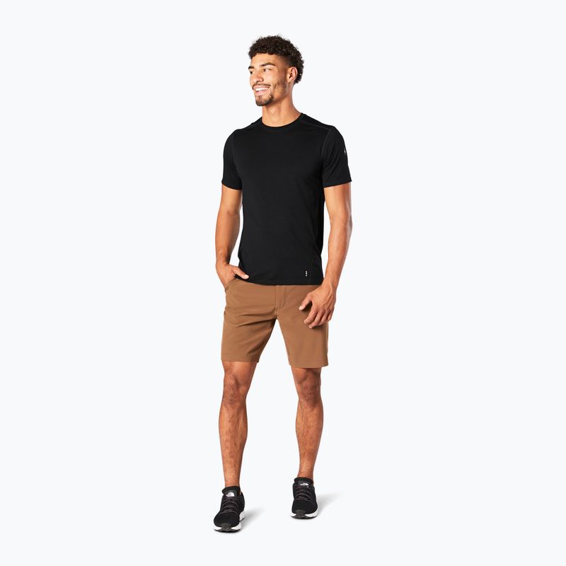 Férfi Smartwool Merino 150 alapréteg rövid ujjú póló dobozos fekete 00745-001-S 2
