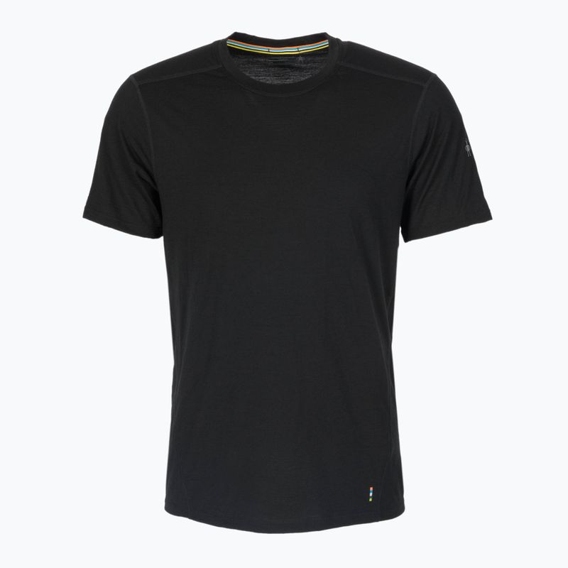 Férfi Smartwool Merino 150 alapréteg rövid ujjú póló dobozos fekete 00745-001-S 4