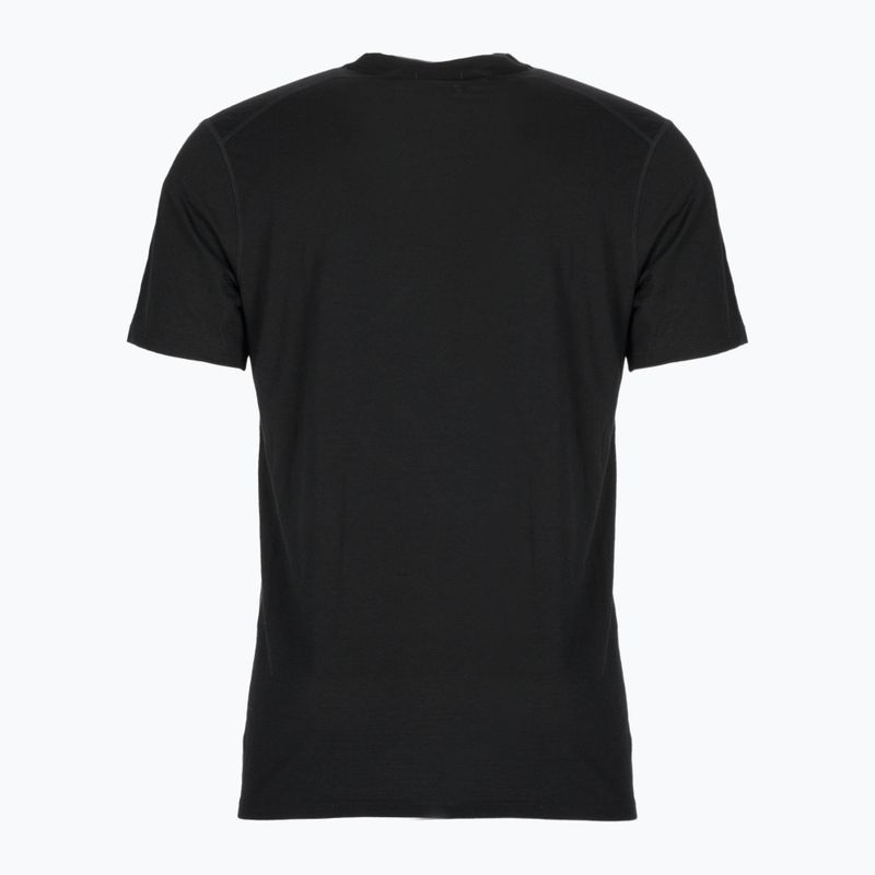 Férfi Smartwool Merino 150 alapréteg rövid ujjú póló dobozos fekete 00745-001-S 5