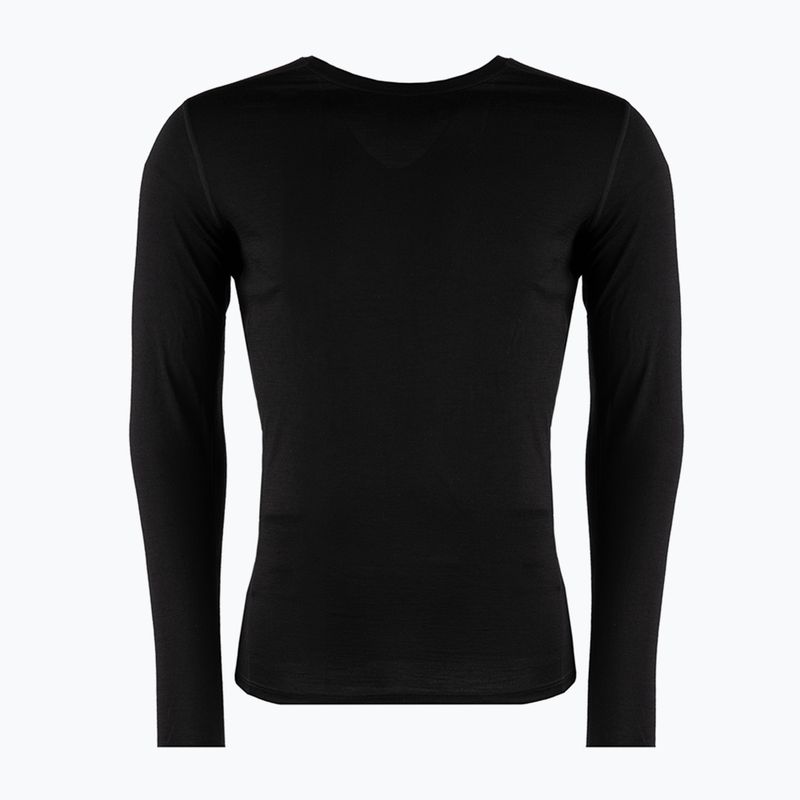 Férfi termoaktív pulóver Smartwool Merino 150 Baselayer Boxed fekete