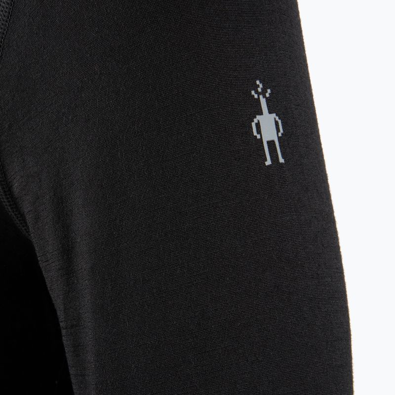 Férfi termoaktív pulóver Smartwool Merino 150 Baselayer Boxed fekete 3