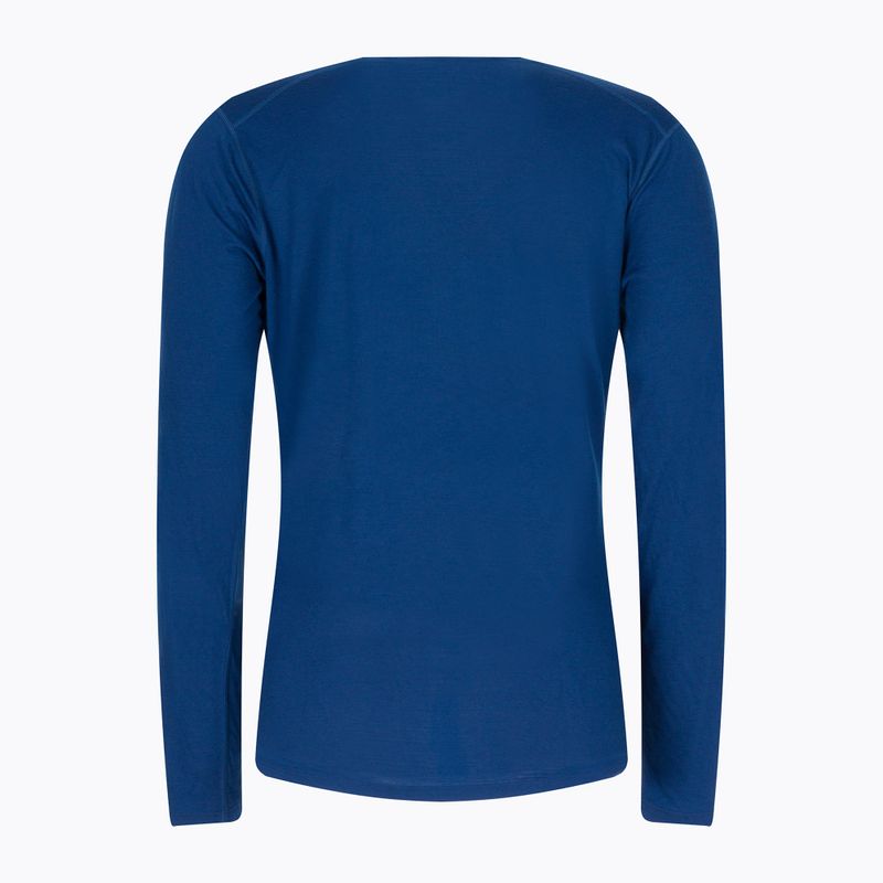 Férfi Smartwool Merino 150 alapréteg hosszú ujjú póló dobozos tengerészkék 00749-F84-S 2