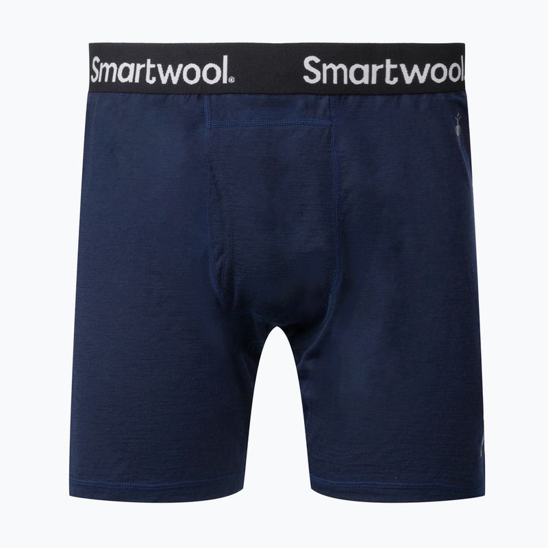 Férfi Smartwool Merino Boxer Brief dobozos thermo boxer tengerészkék 14011