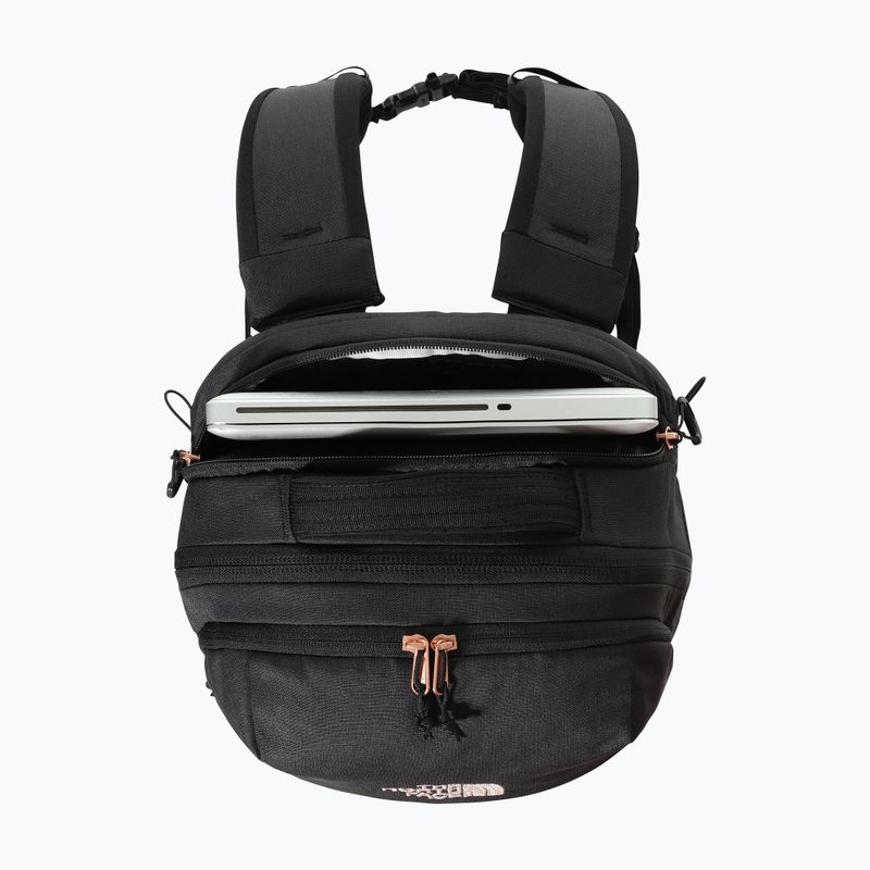 Női túra hátizsák The North Face Borealis 27 l fekete heather/égetett korall metálfekete 6