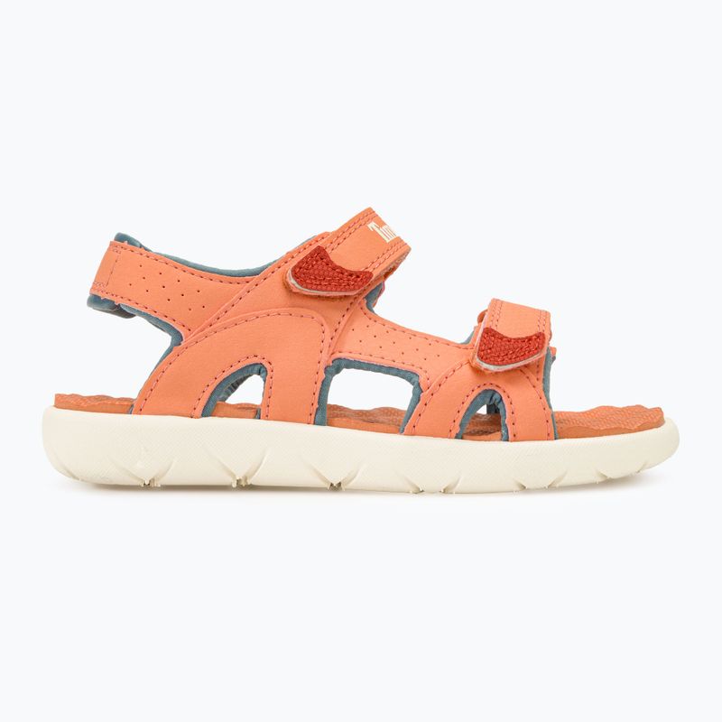 Gyerek szandál Timberland Perkins Row 2 Strap light orange 2