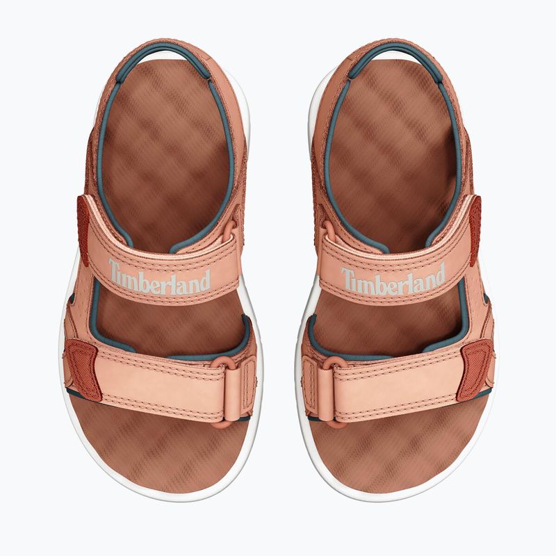 Gyerek szandál Timberland Perkins Row 2 Strap light orange 13