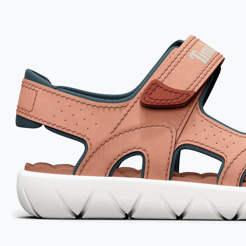 Gyerek szandál Timberland Perkins Row 2 Strap light orange 14