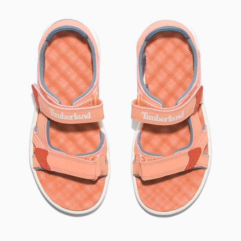 Junior szandál Timberland Perkins Row 2 Strap light orange 11