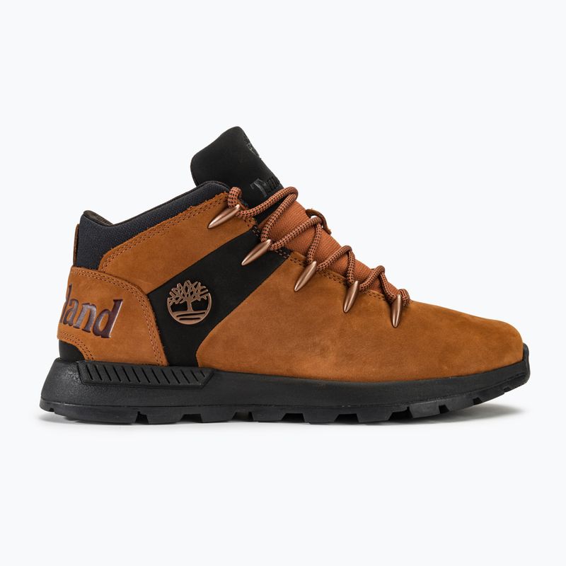 Férfi túracipő Timberland Sprint Trekker Mid Lace rust nubuk 2