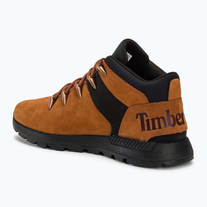 Férfi túracipő Timberland Sprint Trekker Mid Lace rust nubuk 3