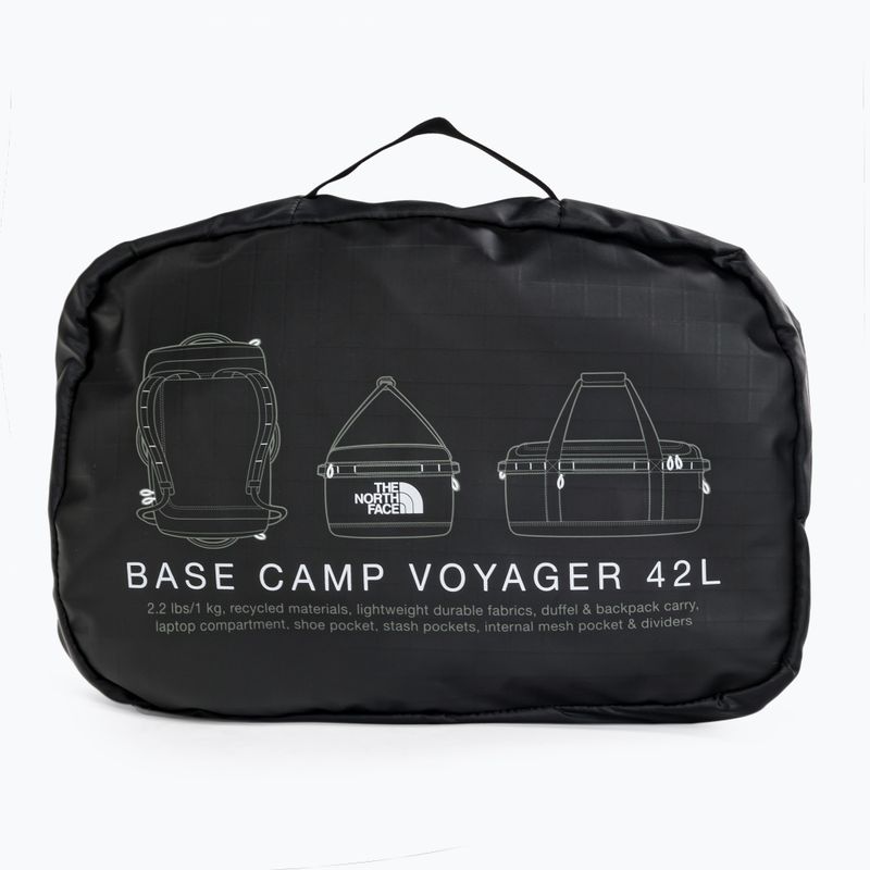 The North Face Base Camp Voyager Duffel 42 l utazótáska fekete NF0A52RQKY41 7