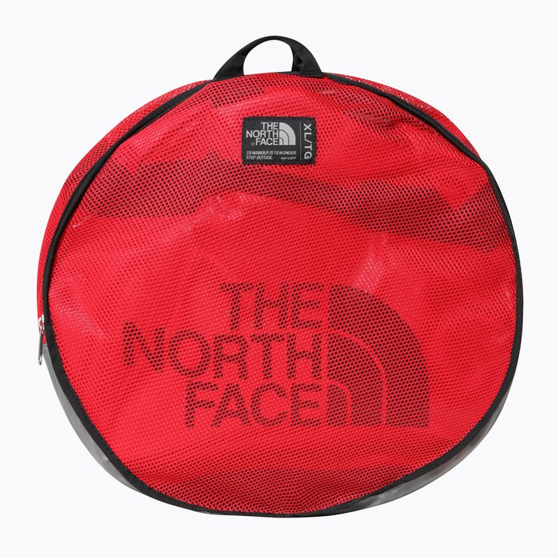 Utazótáska The North Face Base Camp Duffel XL 132 l red/black 2