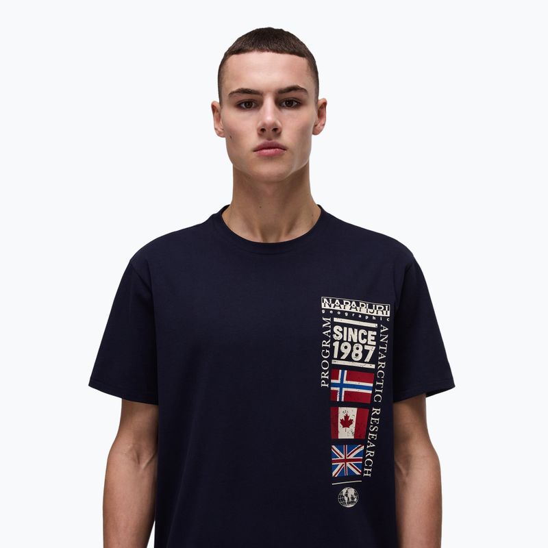Férfi Napapijri S-Turin 1 blu marine póló 3