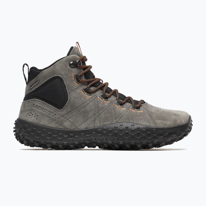 férfi barefoot cipő Merrell Wrapt Mid WP granite 9