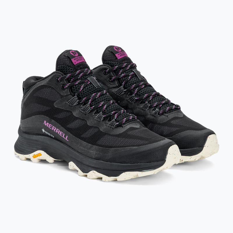 Női túrabakancs Merrell Moab Speed Mid GTX black 4