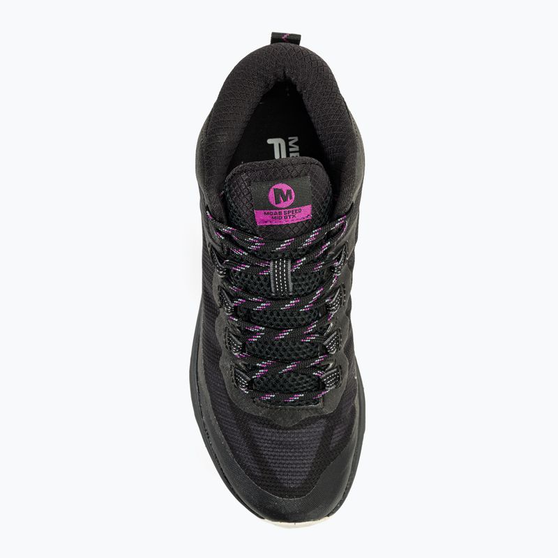 Női túrabakancs Merrell Moab Speed Mid GTX black 6