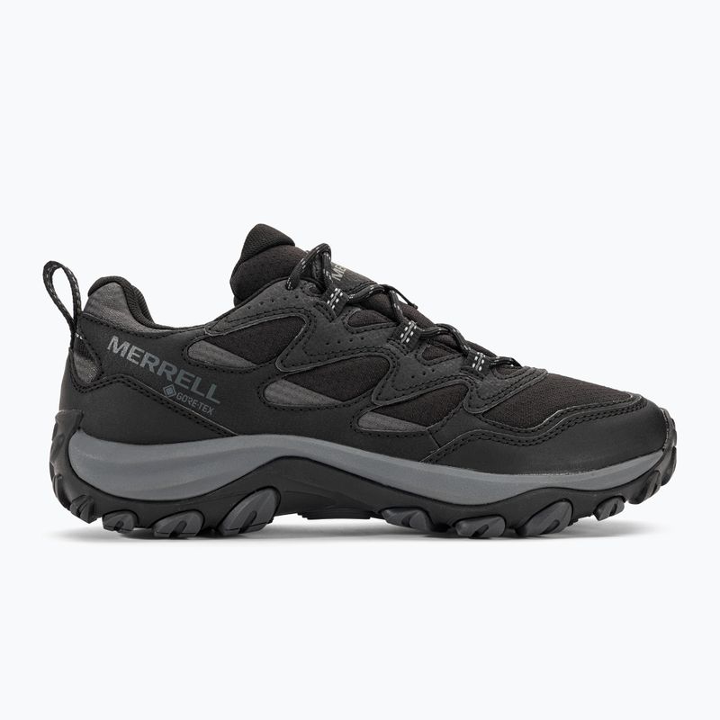 Férfi túracipő Merrell West Rim Sport GTX fekete 2