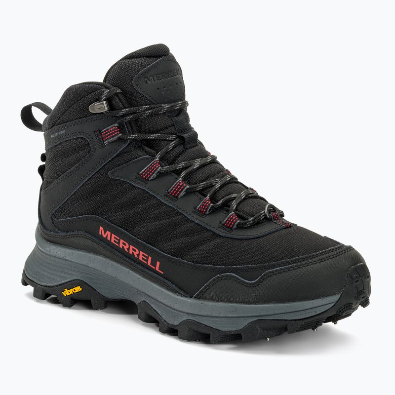 Férfi túrabakancs Merrell Moab Speed Thermo Spike Mid WP black
