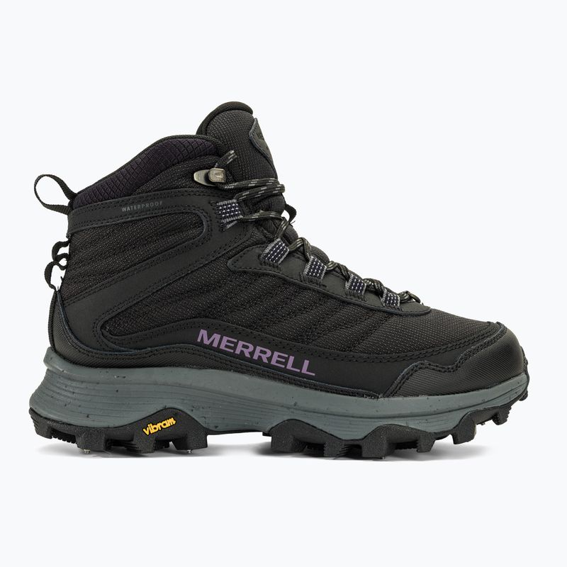 Női túrabakancs Merrell Moab Speed Thermo Spike Mid WP black 2