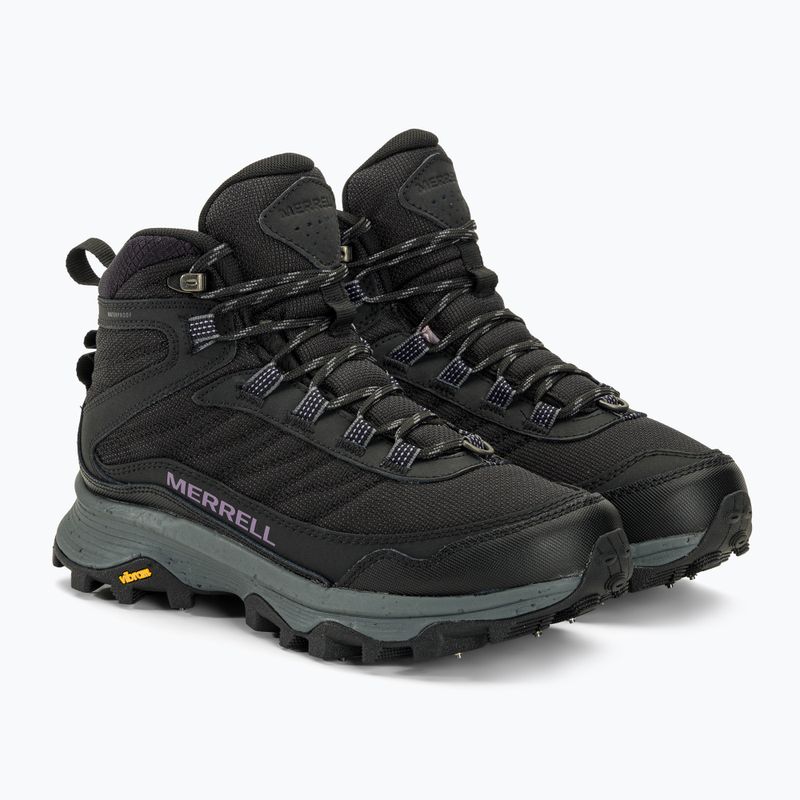 Női túrabakancs Merrell Moab Speed Thermo Spike Mid WP black 4