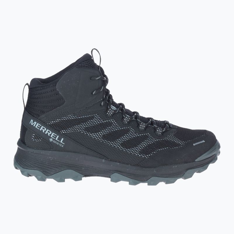 Férfi túracipő Merrell Speed Strike Mid GTX black 2