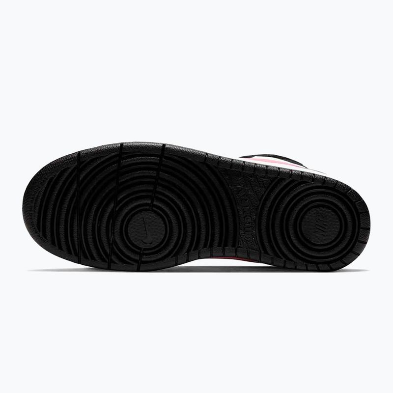 Nike Court Borough Mid 2 fekete/sunset pulse/fehér gyerekcipő 9