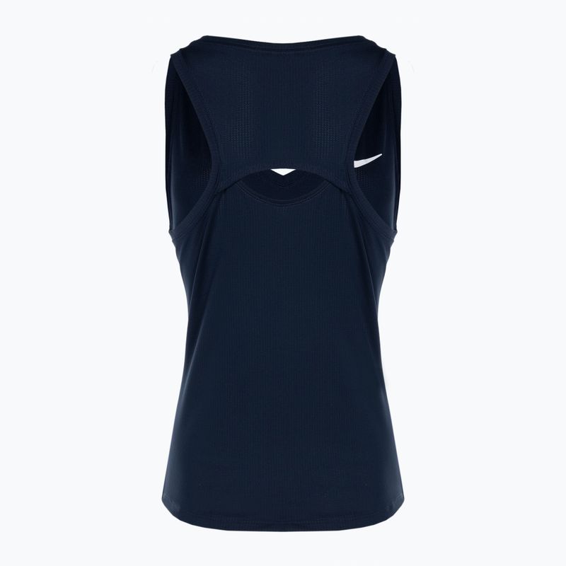 Női tenisz felső Nike Court Dri-Fit Victory Tank obszidián/fehér/fehér 2