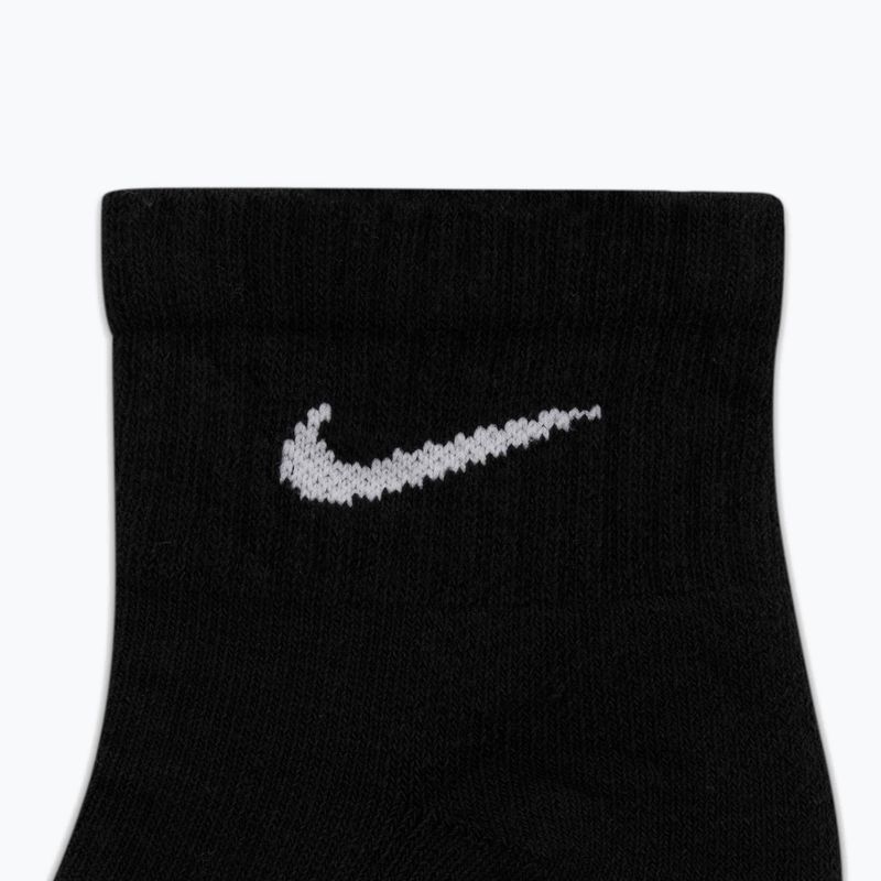 Nike Everyday Cushioned 6 pár fekete/fehér zokni 5