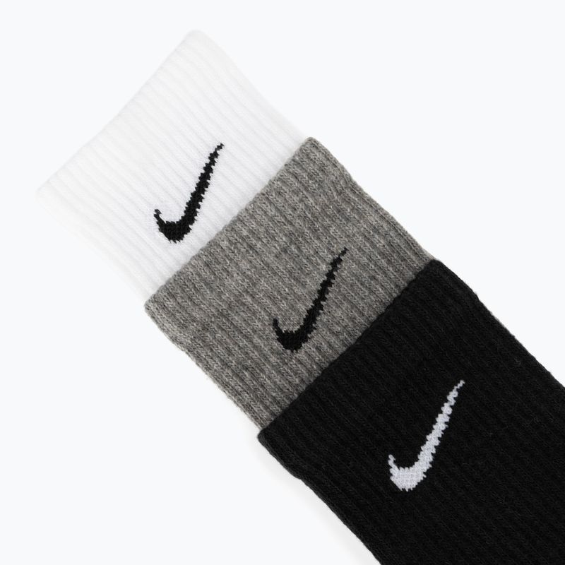 Zoknik Nike Everyday Plus Cushioned 3 pár multi-color/white/grey/black 6