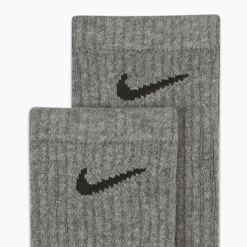 Zokni Nike Everyday Cushioned 6 pár carbon heather/black 4