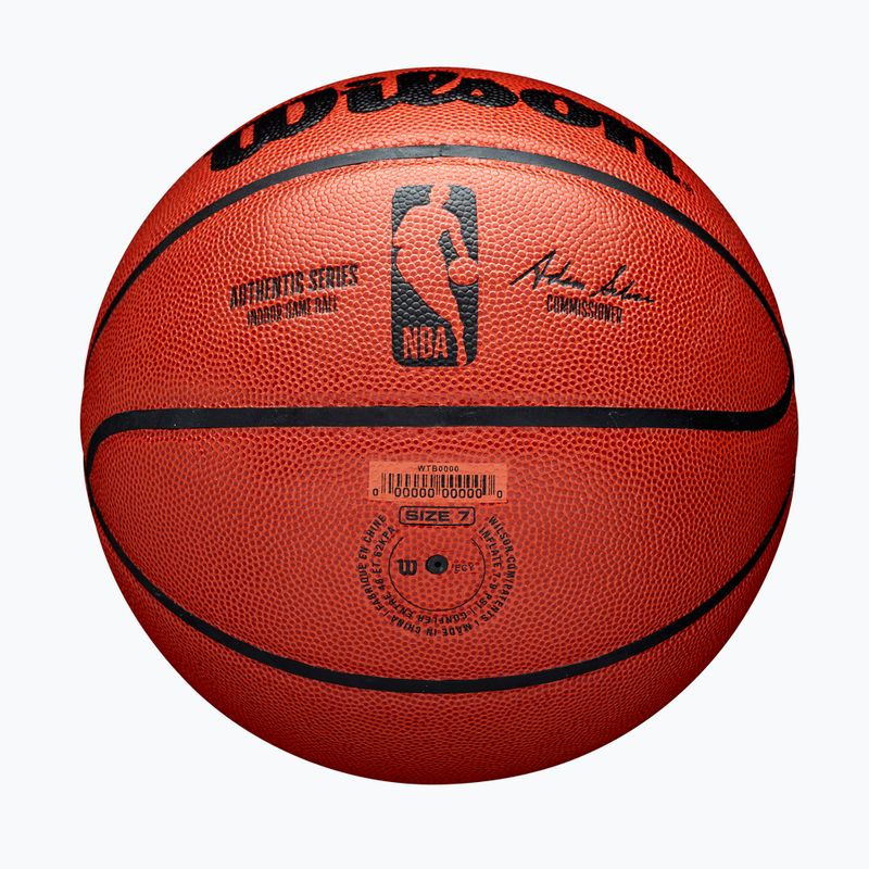 Wilson NBA kosárlabda Authentic Indoor narancssárga 7-es méret 6
